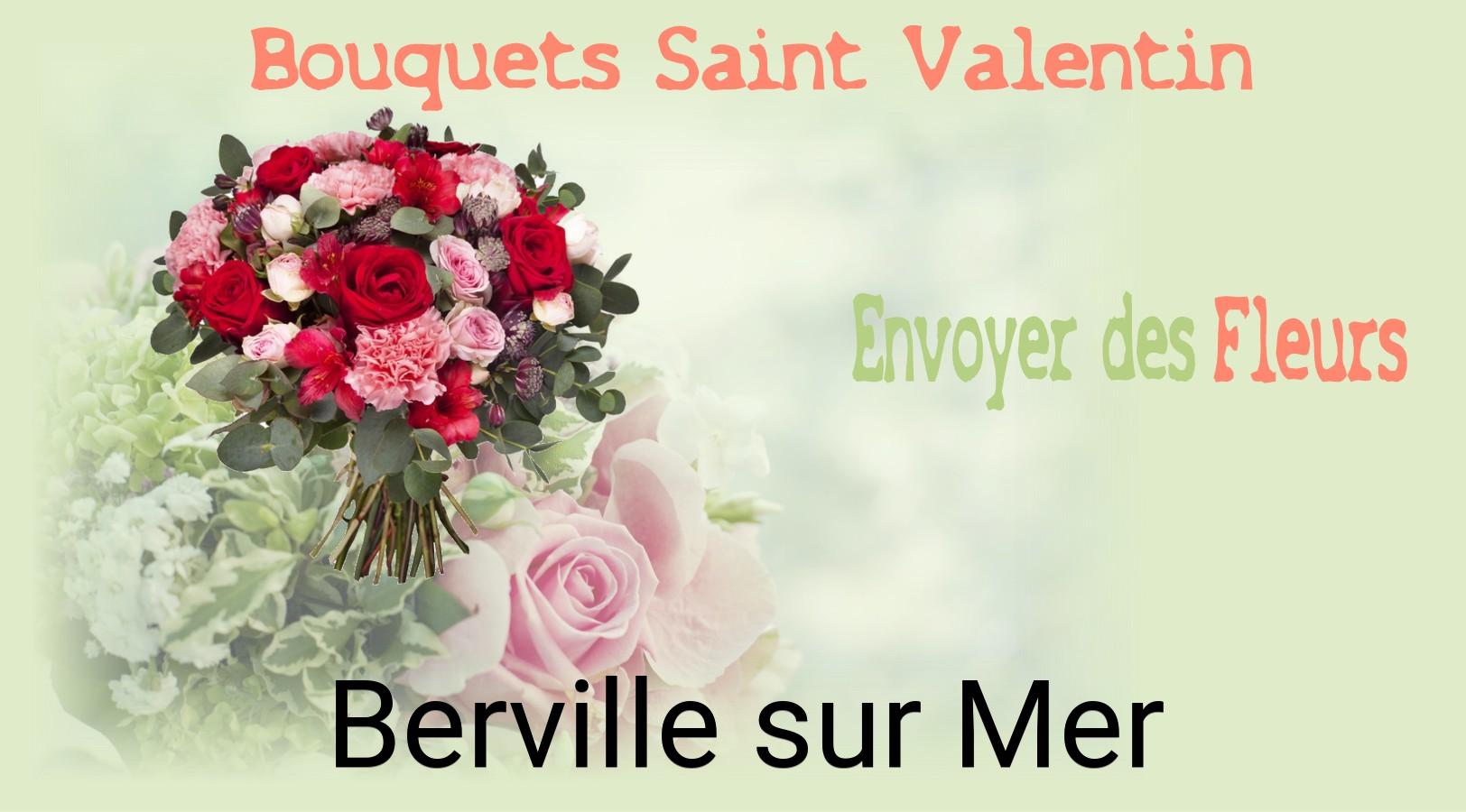 Roses de Saint-Valentin livrées à Berville-sur-Mer